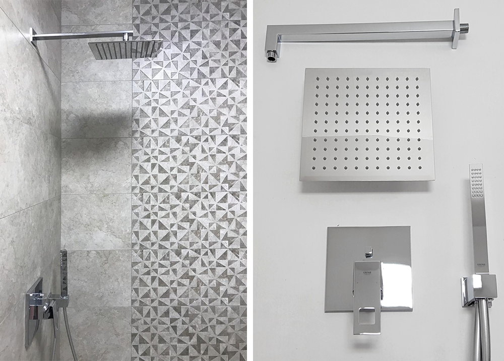 Душевые системы Grohe Eurocube