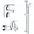 Комплект смесителей для ванной Grohe Euroeco Tempesta