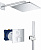 Душевая система Grohe Grohtherm Cube (SET130) с термостатом и тропическим душем, хром