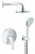 Душевая система с верхним душем и душевым гарнитуром Grohe Eurosmart , Германия