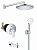Душевая система с изливом для ванны Grohe Eurosmart Cosmopolitan Professional 250, хром