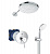 Душевая система Grohe Concetto 250 с тропическим душем (SET531),хром 