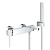 Смеситель для ванны Grohe Plus (33547003) с душевым набором Cube Stick, хром