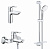 Комплект смесителей для ванной Grohe BauLoop New M-Size с полочкой, хром