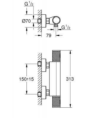 Grohtherm 1000 34776000