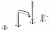 Смеситель Grohe Essence (19578001) для ванны на 4 отверстия, хром