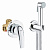 Гигиенический душ Grohe Bau Curve с гибким металлическим шлангом, встраиваемая часть в комплекте, Ге