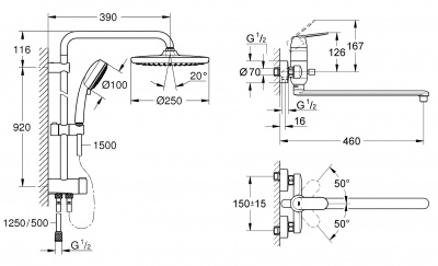 Grohe Eurosmart Cosmopolitan SET617