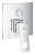 Смеситель для ванны Grohe Eurocube (24094000) встраиваемый, с переключателем на 3 выхода, для механи