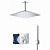 Душевая система с термостатом Grohe SmartControl Cube (SET540) с потолочным тропическим душем, хром