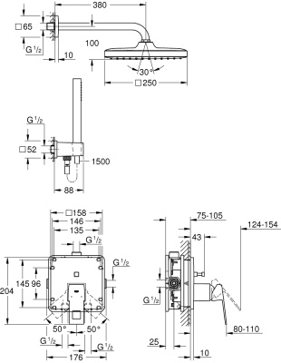 Grohe Eurocube 25239000