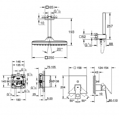 Grohe Eurocube SET119
