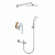 Душевая система с изливом для ванны Grohe BauEdge E Tempesta Cosmopolitan 200 (SET517), хром