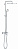 Душевая стойка со смесителем Grohe Tempesta Cosmopolitan 250 Cube, квадратный верхний душ