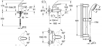 Grohe Euroeco SET689