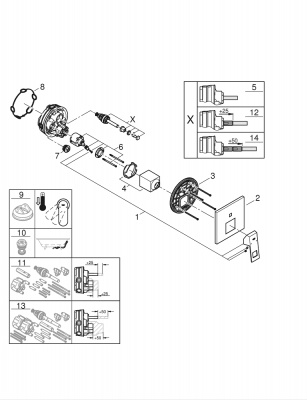 Grohe Eurocube 25239000