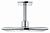 Верхний душ с потолочным кронштейном Grohe Rainshower 310 SmartActive Cube (26481000) квадратный, 31