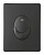 Черная матовая кнопка смыва Grohe Skate Air Cosmopolitan Black Matt для инсталляции Rapid SL