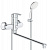 Смеситель Grohe Multiform new (3270800A) для ванны с длинным изливом, с душевым набором, хром