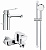Комплект смесителей для ванны Grohe Eurosmart Cosmopolitan с донным клапаном, без полочки
