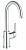 Смеситель Grohe BauFlow (23753000) для раковины, L-Size, со сливным гарнитуром, хром