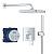 Душевая система Grohe Eurocube  (25239000) встраиваемая, хром