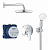 Набор для комплектации душа 25219001, GROHE Eurosmart Cosmopolitan, с верхним душем Tempesta 210, хр