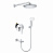 Душевая система с тропическим душем и изливом Grohe BauEdge Professional 250, хром