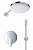 Душевая система Grohe BauEdge Professional 250 Stick (SET287) с тропическим душем, хром