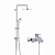 Душевая стойка со смесителем для ванны Vigour Clivia by Grohe Tempesta System 60, хром