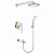 Душевая система с изливом для ванны Grohe BauEdge E(SET557) Tempesta Cosmopolitan 210, хром