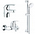 Комплект смесителей для ванной Grohe Euroeco Tempesta