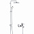 Душевая стойка со смесителем для ванны Grohe Eurosmart Cosmopolitan System 250 Cube, хром