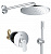 Душевая система Grohe Eurosmart Cosmopolitan (SET213) с тропическим душем, хром