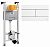 Инсталляция с белой кнопкой OLI 120 ECO Mechanic Sanitarblock White, Португалия