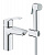 Смеситель для раковины с гигиеническим душем Grohe Eurosmart (23124003), хром