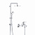 Душевая стойка со смесителем для ванны Grohe Euroeco 60, хром