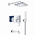 Душевая система с изливом и тропическим душем Grohe Eurocube Professional 250, Германия