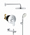 Душевая система Grohe BauEdge New Tempesta 210 с изливом для ванны, хром