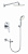 Душевая система с изливом Grohe BauFlow Tempesta Cosmopolitan 200 (SET197) 119727, хром