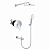 Душевая система с изливом Grohe BauEdge Tempesta Cosmopolitan 200,(SET0206) хром
