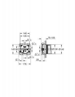 Grohe Grohtherm SET551