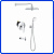 Душевая система с тропическим душем Grohe BauEdge New Euphoria 260 (SET576) , хром