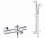 Термостат для ванны с душевым гарнитуром Grohe Grohtherm 800, хром