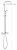 Душевая стойка Grohe Tempesta Cosmopolitan System 250 Cubе (26689000) с термостатом, тропический душ