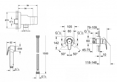 Grohe Bau Flow SET419