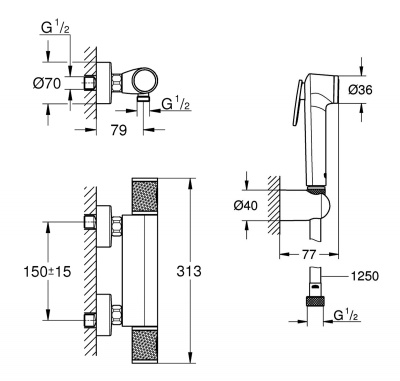 Grohe Grohtherm SET466
