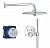 Душевая система встраиваемая Grohe Grohtherm SmartControl (34744000) с термостатом на 2 выхода, верх