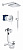 Душевая система Grohe Plus Talentofill Professional 250 (SET556) с наполнением через перелив, хром