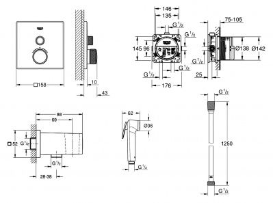 Grohe SmartControl SET415